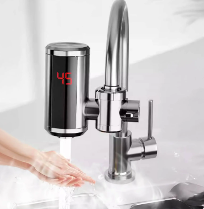 حنفية التسخين الفورية  – ماء ساخن في ثوانٍ بضغطة زر