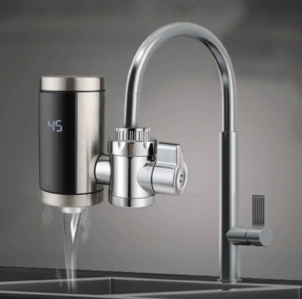 حنفية التسخين الفورية  – ماء ساخن في ثوانٍ بضغطة زر