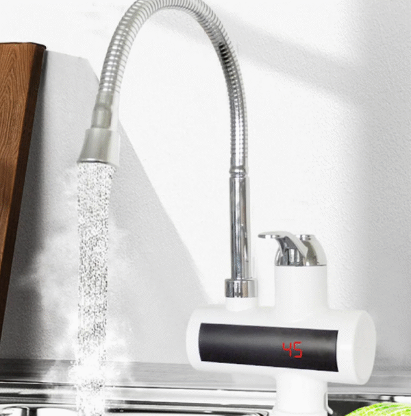 حنفية التسخين الفورية  – مياه ساخنة خلال ثوانٍ بدون سخان مركزي