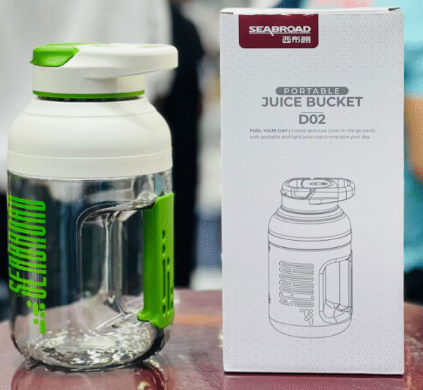 مطرة خلاط عصير محمول سيبورد D02 – بسعة 1500 مل، قدرة 80 واط، تصميم عملي وسريع