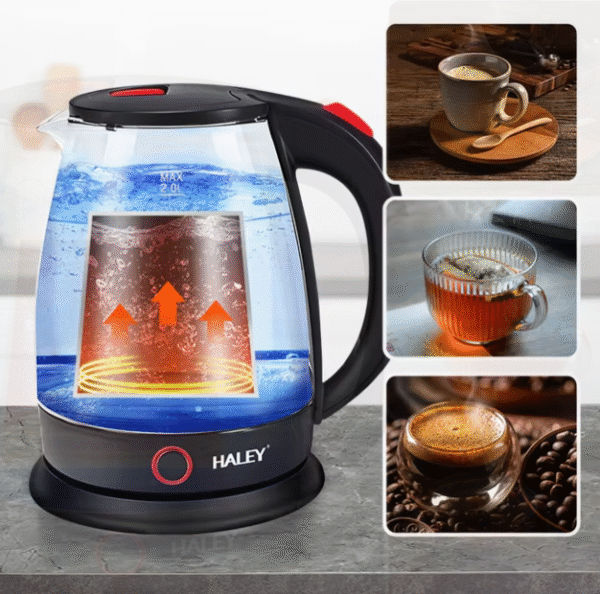 سخان كهربائي 1500 واط –  سعة 2 لتر مع ميزة حماية من الغليان الجاف