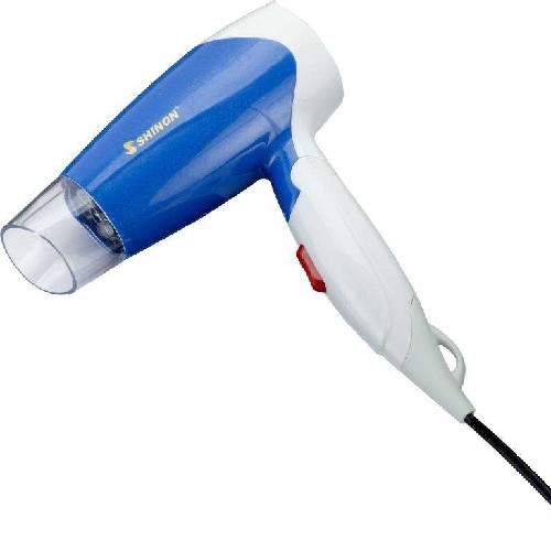 سشوار الشعر Shinon قابل للطي بقوة 1400 واط بخاصية الأيونات مناسب للمنزل والسفر