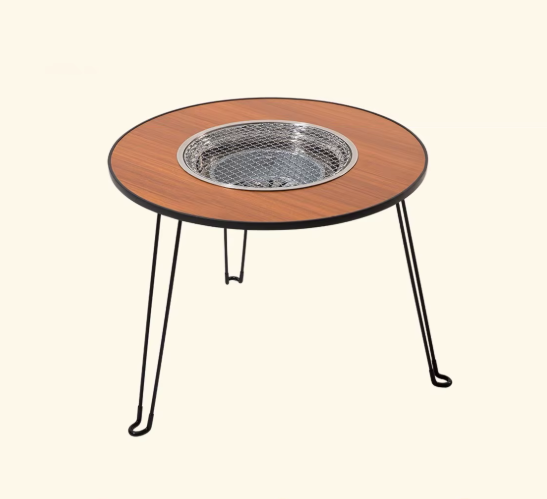 شواية فحم قابلة للطي متعددة الاستخدامات – تصميم أنيق ومحمول