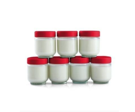 صانعة الزبادي سعة 7 اكواب - 1.4 لتر تحضير الزبادي المنزلي بسهولة ونكهة طبيعية (2) صانعة الزبادي سعة 7 اكواب - 1.4 لتر تحضير الزبادي المنزلي بسهولة ونكهة طبيعية