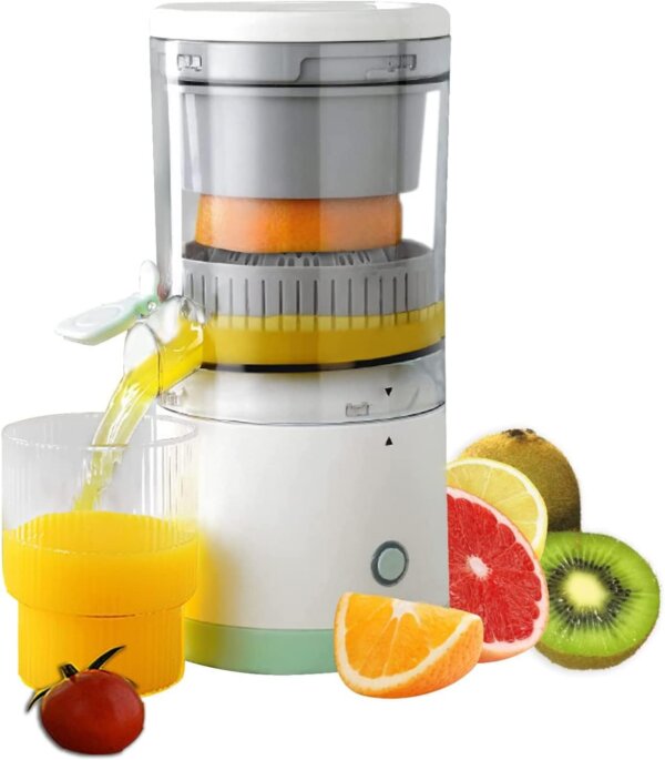 عصارة حمضيات كهربائية محمولة  – شحن USB لإعداد العصير الطازج في ثوانٍ