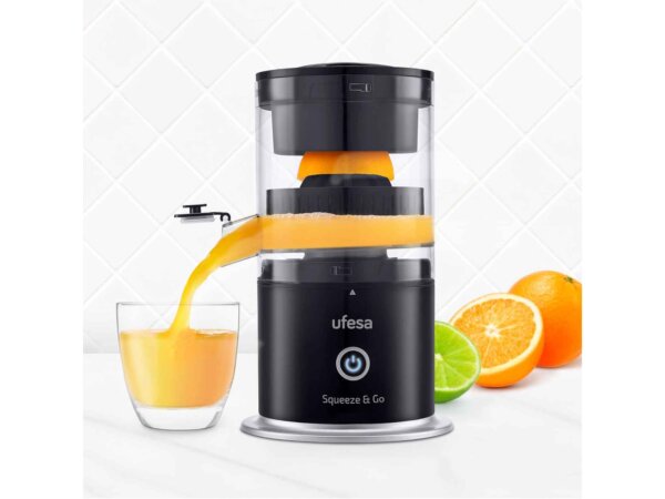 عصّارة محمولة Squeeze & Go – شحن usb تدوم حتى 30 استخدامًا