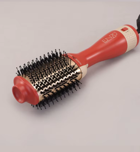 فرشاة ENZO الحرارية 3 في 1 : تجفيف + تصفيف + حجم بقوة 1500 واط