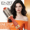 فرشاة ENZO الحرارية 3 في 1 : تجفيف + تصفيف + حجم بقوة 1500 واط