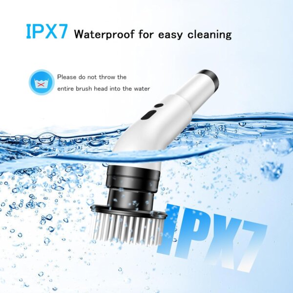 فرشاة التنظيف الكهربائية 9 في 1 متعددة الوظائف – تنظيف أسرع وأعمق بدون مجهود