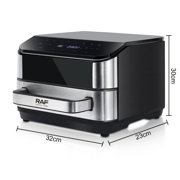 قلاية هوائية RAF سعة 4 لتر قوة 1700 واط - شاشة لمس