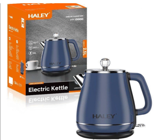 كتيل هيتر ماء بسعة 2.5 لتر ستانلس ستيل مزدوج العزل بقوة 1800 واط