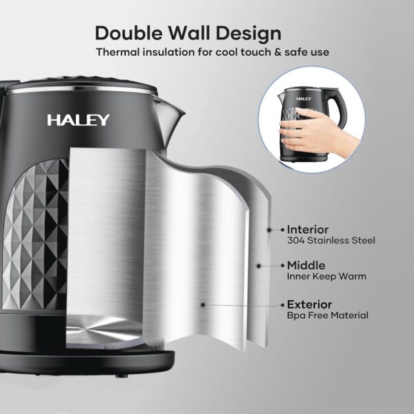 كتيل كهربائي بقوة 2000 واط -سعة 2.2 لتر قوة وكفاءة في كل غليان (5) كتيل كهربائي بقوة 2000 واط -سعة 2.2 لتر قوة وكفاءة في كل غليان