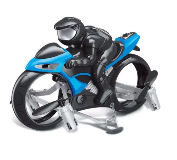 لعبة الدراجة الطائرة 2 في 1 – أرض وجو بتقنية التحكم الذكي