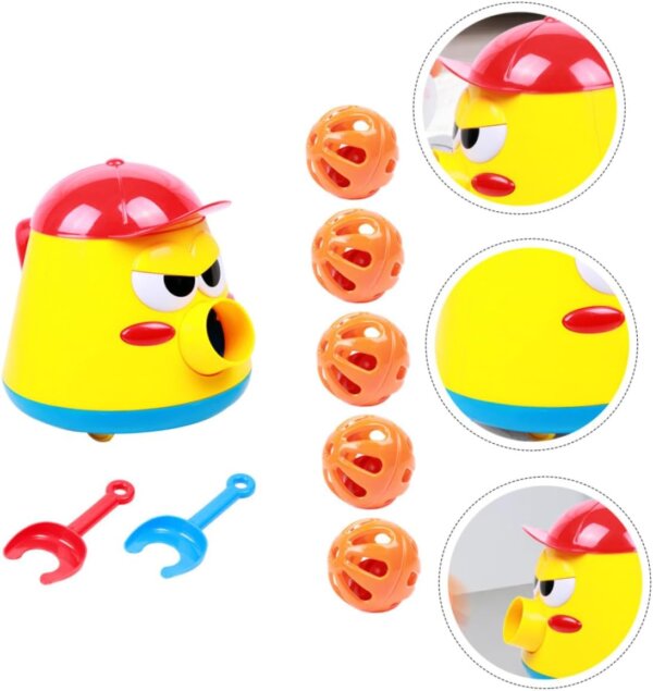 لعبة قاذف الكرات للأطفال لتنمية مهارات الأطفال الحركية والإدراكية بطريقة آمنة ومسلية