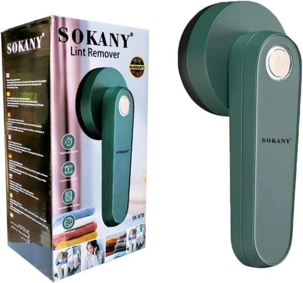 ماكينة ازالة الوبر الكهربائي SOKANY – لإطلالة أنيقة وملابس كالجديدة (4) ماكينة ازالة الوبر الكهربائي SOKANY – لإطلالة أنيقة وملابس كالجديدة