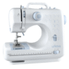 ماكينة الخياطة 12 نمط غرزة تشغيل مزدوج: يدوي أو بدواسة القدم