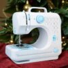 ماكينة الخياطة 12 نمط غرزة تشغيل مزدوج: يدوي أو بدواسة القدم