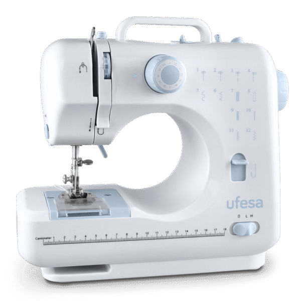 ماكينة الخياطة 12 نمط غرزة تشغيل مزدوج: يدوي أو بدواسة القدم