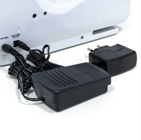 ماكينة الخياطة 12 نمط غرزة تشغيل مزدوج: يدوي أو بدواسة القدم