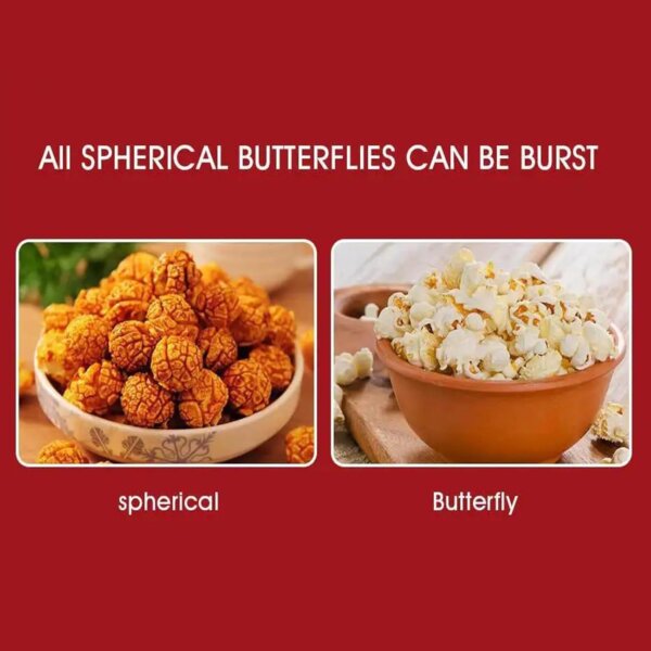 ماكينة صنع الفشار بالهواء الساخن– متعة التحضير الصحي في المنزل