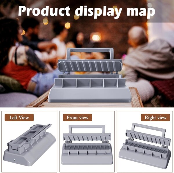 ماكينة صنع الكباب اليدوية – أسرع وأسهل طريقة لتحضير الكباب المثالي