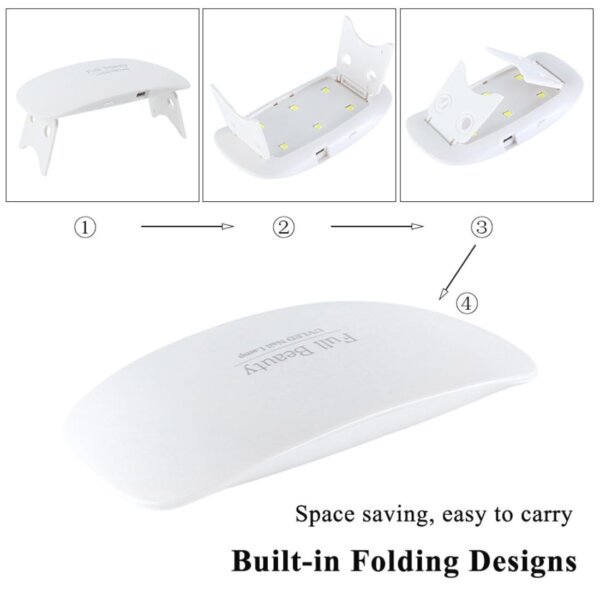 مجفف طلاء الأظافر بسرعة و أناقة شحن USB