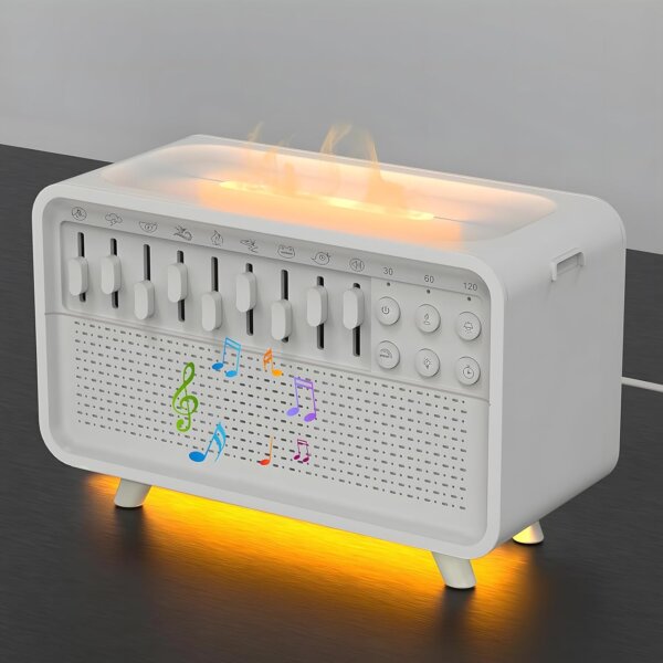 جهاز مرطب هواء بضوضاء بيضاء – تجربة نوم واسترخاء مثالية