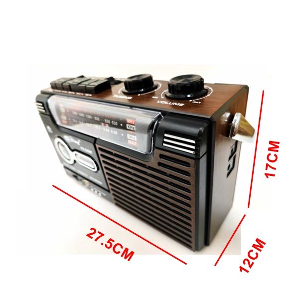 مسجل كاسيت و راديو بتصميم بومبوكس كلاسيكي – مزيج من الأصالة والحداثة (4) مسجل كاسيت و راديو بتصميم بومبوكس كلاسيكي – مزيج من الأصالة والحداثة