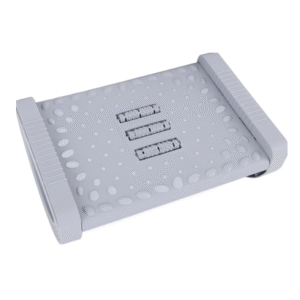 مسند قدم قابل للحمل لتدليك القدمين وتخفيف التعب بعد ساعات العمل الطويلة.