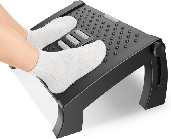 مسند قدم مريح بتصميم هندسي – راحة صحة و كفاءة في العمل (1) مسند قدم مريح بتصميم هندسي – راحة صحة و كفاءة في العمل