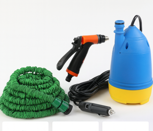 مضخة غسيل السيارات المحمولة غسيل قوي خرطوم بطول 10 أمتار