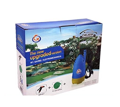 مضخة غسيل السيارات المحمولة غسيل قوي خرطوم بطول 10 أمتار