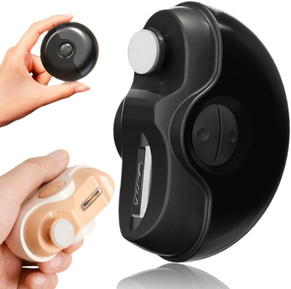 مقص أظافر كهربائي 2 في 1 قصّ وتلميع آمن وذكي لجميع الأعمار