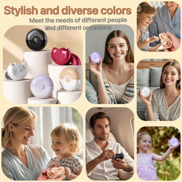 مقص أظافر كهربائي 2 في 1 قصّ وتلميع آمن وذكي لجميع الأعمار