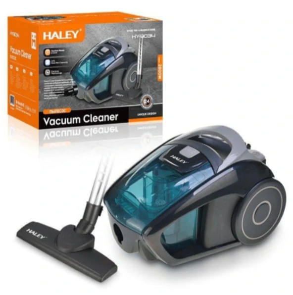 مكنسة كهربائية بدون كيس بقوة 2800 واط وتصميم مدمج لتنظيف شامل وسهل