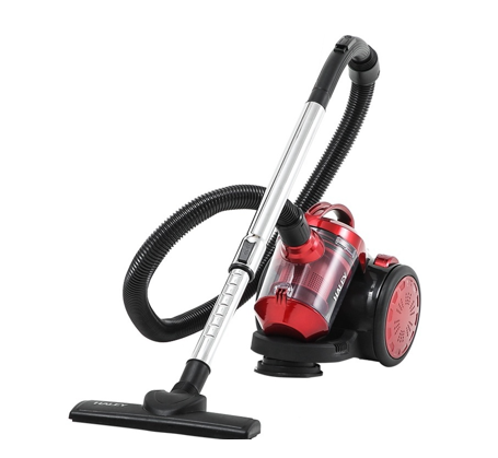 مكنسة كهربائية سيكلونية أفقية بدون كيس بقدرة 2800 واط – أداء قوي وتصميم حديث