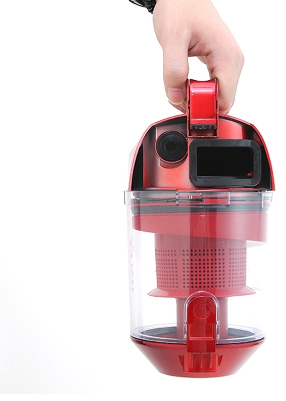 مكنسة كهربائية سيكلونية أفقية بدون كيس بقدرة 2800 واط – أداء قوي وتصميم حديث