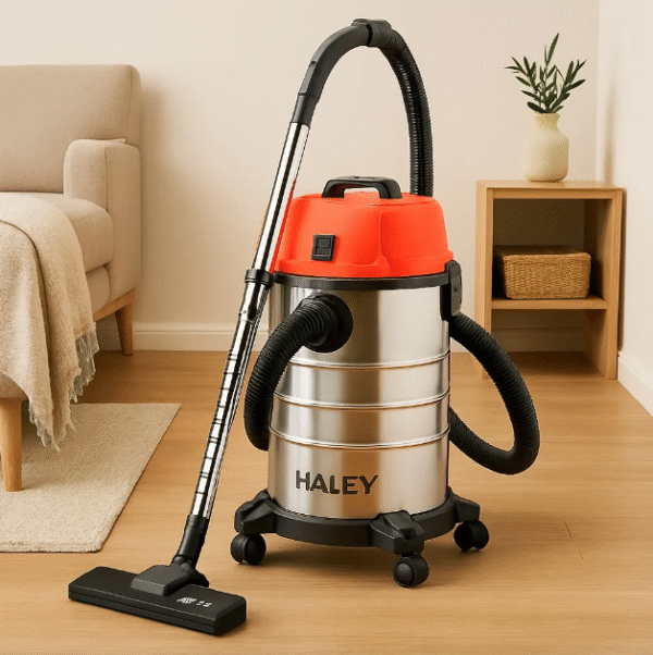 مكنسة كهربائية صناعية  – قوة 2800 واط و سعة 35 لتر لتنظيف جاف ورطب