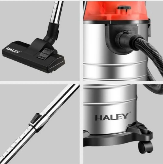 مكنسة كهربائية صناعية  – قوة 2800 واط و سعة 35 لتر لتنظيف جاف ورطب