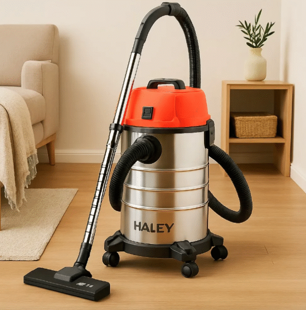 مكنسة كهربائية صناعية  – قوة 2800 واط و سعة 35 لتر لتنظيف جاف ورطب