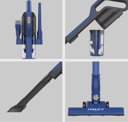 مكنسة كهربائية عمودية 2 في 1 قوية، وعملية لتنظيف شامل بقدرة 800 واط
