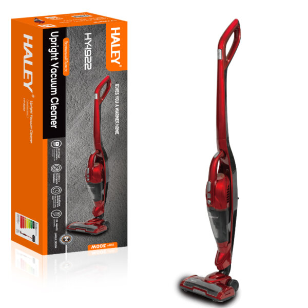 مكنسة كهربائية عمودية لاسلكية بقدرة 300 واط مع قاعدة شحن ونظام فلترة Cyclone