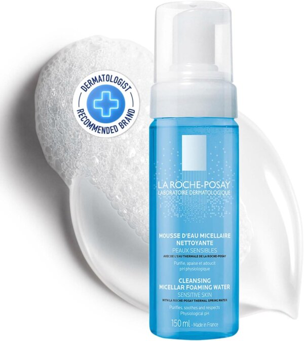 منظف رغوي مائي للبشرة الحساسة La Roche-Posay Cleansing Micellar Foaming Water (2) منظف رغوي مائي للبشرة الحساسة La Roche-Posay Cleansing Micellar Foaming Water