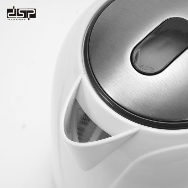 هيتر ماء ستيل DSP بسعة 1.7 لتر مع مقياس حرارة – 2200 واط