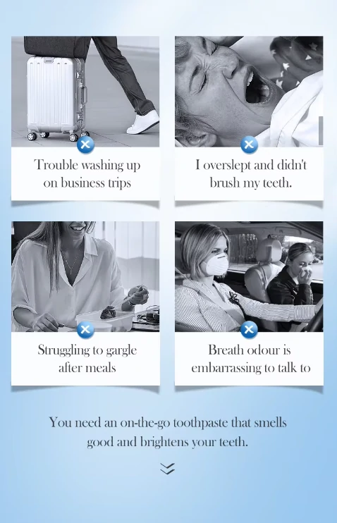 اقراص بديل معجون الاسنان - تنظيف و تبييض و إزالة البقع الصفراء خلال ثواني GRAPES