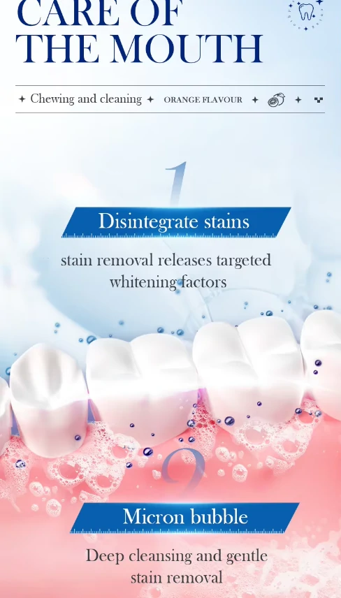 اقراص بديل معجون الاسنان - تنظيف و تبييض و إزالة البقع الصفراء خلال ثواني GRAPES