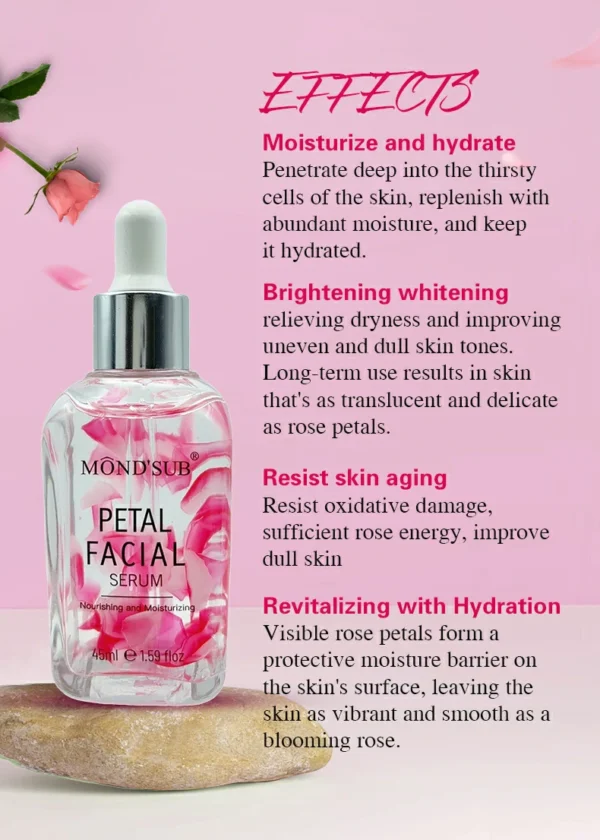 بكج الورد الطبيعي3 قطع  للتفتيح والترطيب وتجديد البشرة MOND'SUB Beauty Box