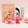 بكج الورد الطبيعي3 قطع  للتفتيح والترطيب وتجديد البشرة MOND'SUB Beauty Box