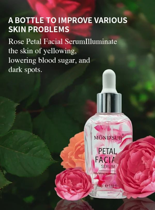 بكج الورد الطبيعي3 قطع  للتفتيح والترطيب وتجديد البشرة MOND'SUB Beauty Box