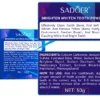 بودرة تبييض الاسنان SADOER Bright White لإزالة الاصفرار والبقع والجير